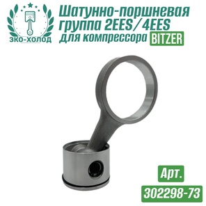 Шатунно-поршневая группа 2EES/4EES (302298-73) к холодильному компрессору BITZER