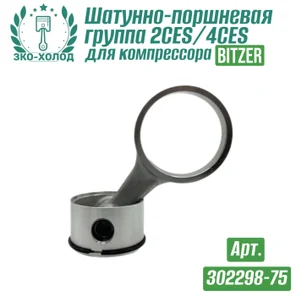Шатунно-поршневая группа 2CES/4CES (302298-75) к холодильному компрессору BITZER